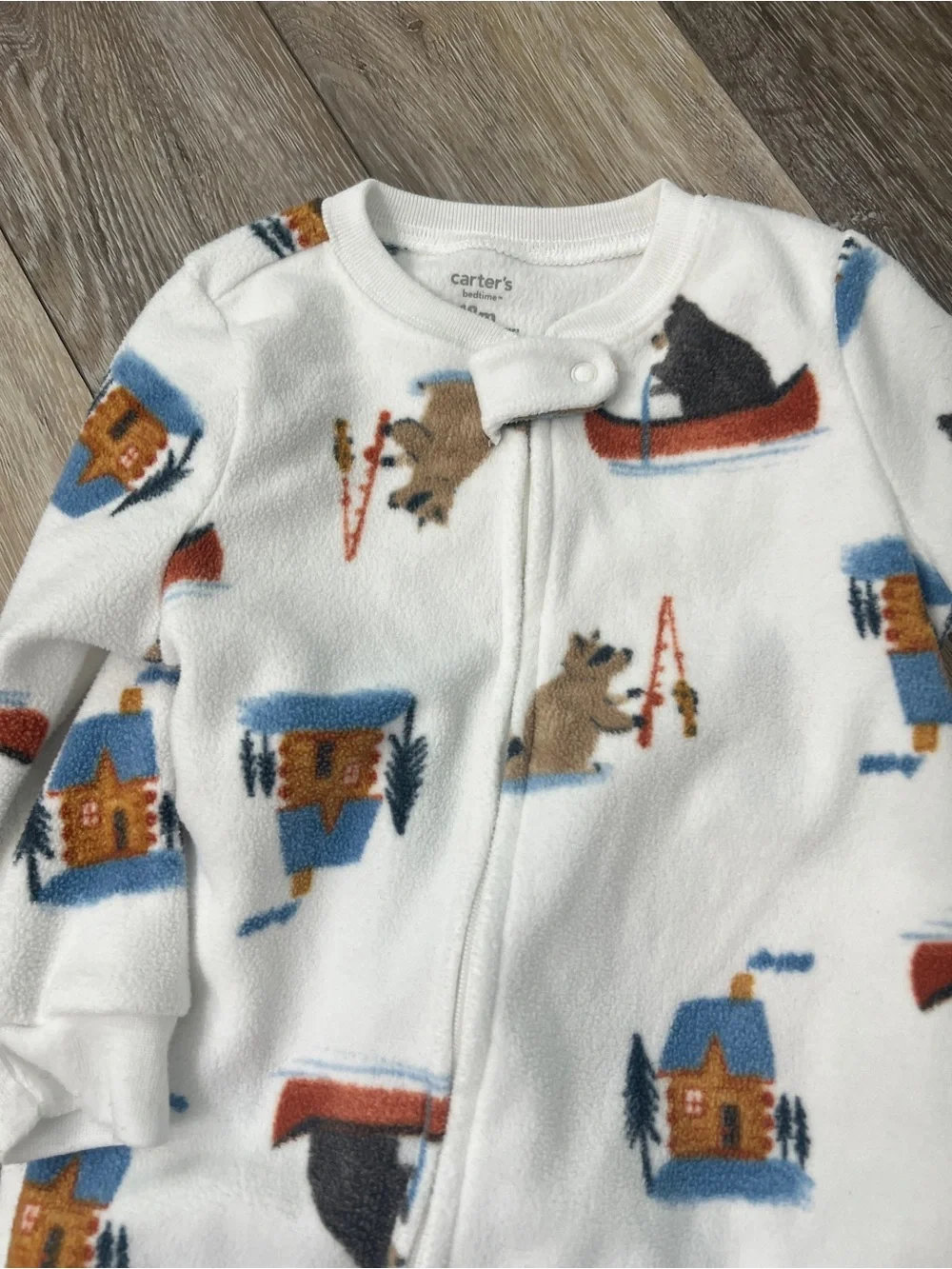 Carter’s fleece footie sleeper